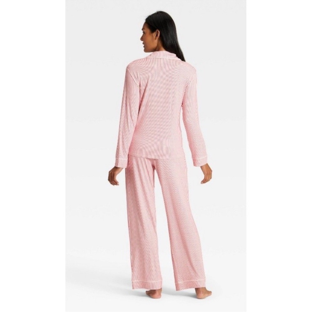 Auden Red and White Striped Pajama Set- size XL - Picture 2 of 8